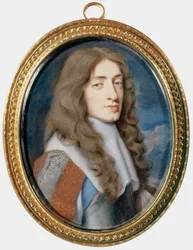 Miniature de Jacques II en tant que Duc d